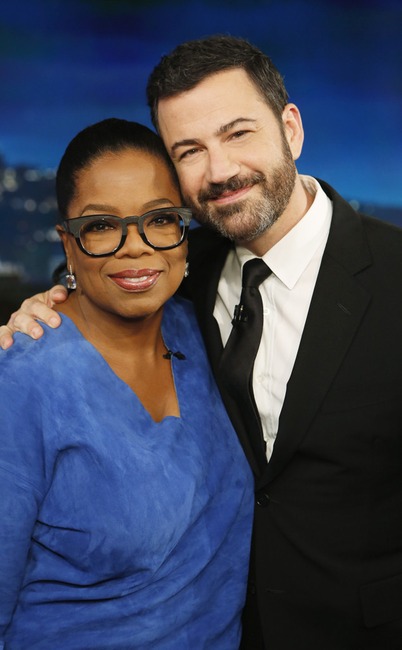 Stars Who Love Oprah, Jimmy Kimmel, Oprah Winfrey